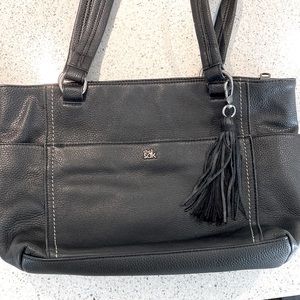 FOSSIL Ashby black leather tote